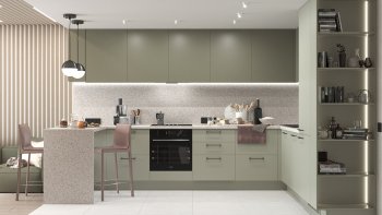 Тренды и новые цвета в дизайне современных кухонь в 2023 году в Полойке - polojka.mebel54.com | фото