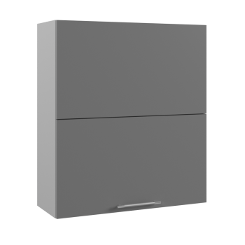 Ройс ВПГПМ 800 Шкаф верхний высокий Blum Aventos HF (Графит софт/корпус Серый) в Полойке - polojka.mebel54.com | фото